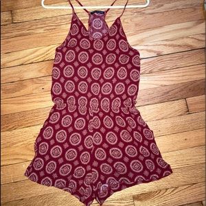 Brandy Melville Romper with pockets